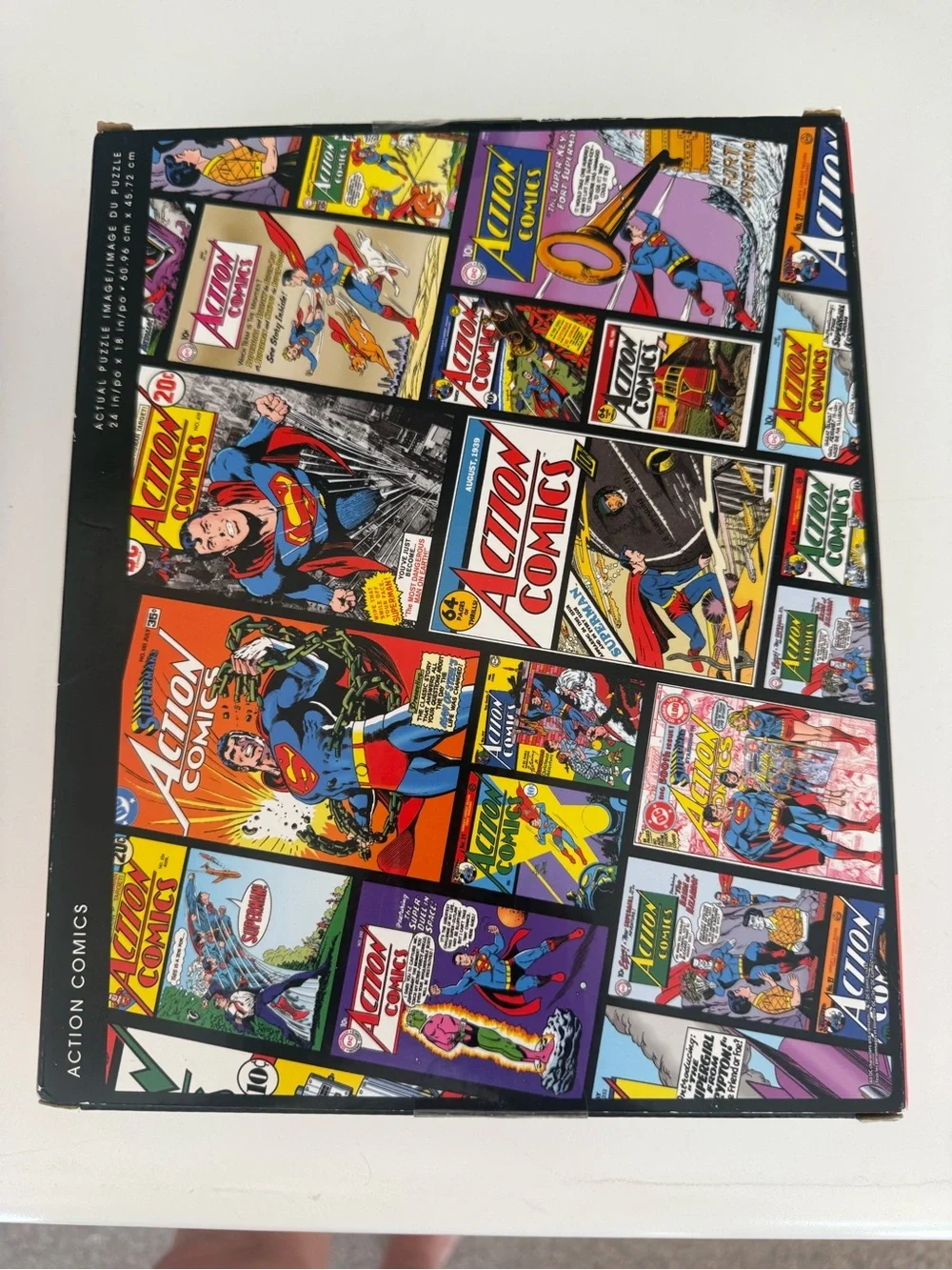 Spin Master Inc Vintage DC Comics 2 puzzles never opened . 500 pieces each